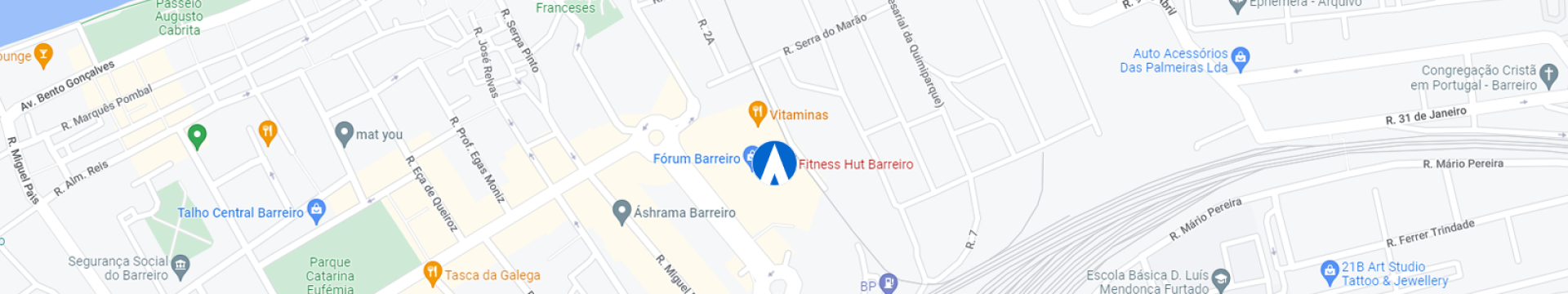 fitness hut barreiro